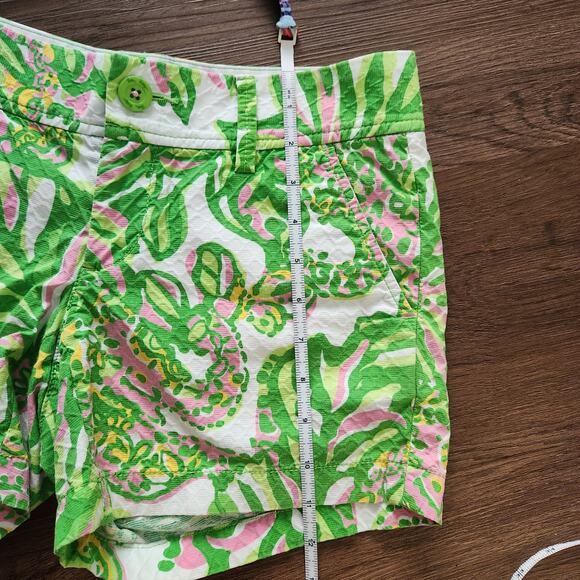 Lilly Pulitzer The Callahan Short 0 Beach Resortwear Vacation Floral Cottagecore - Picture 6 of 7